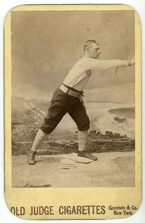 1888 OJ Cabinet Bierbaum Athletics